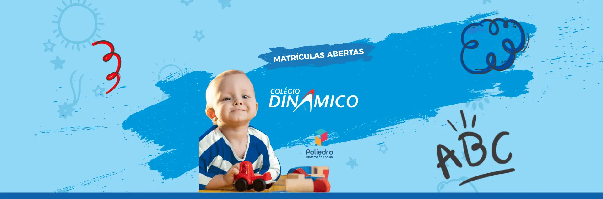 Ambientes e rotina do Berçário do Colégio Dinâmico